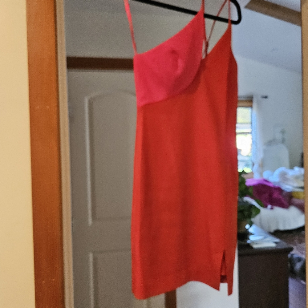 BCBGMaxAzria Bold Red Dress